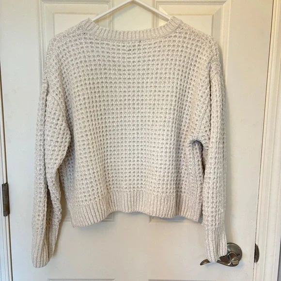 Cupcake velvet knit sweater by Francesca's Collections, sz medium - Picture 7 of 9